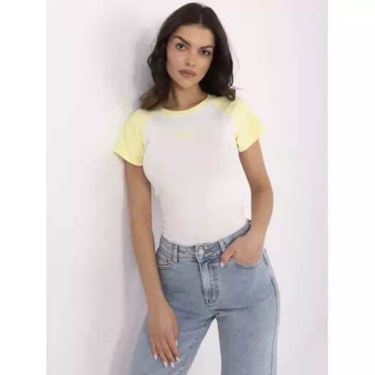 T-shirt-NM-TS-V7940.17-biało-żółty