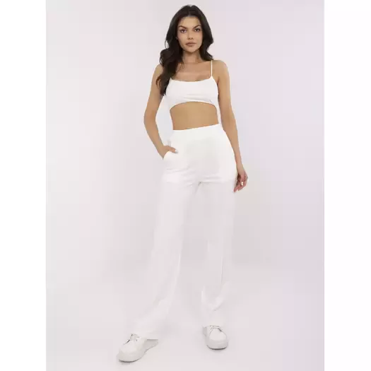 Spodnie dresowe-NM-DR-R62112.00-ecru
