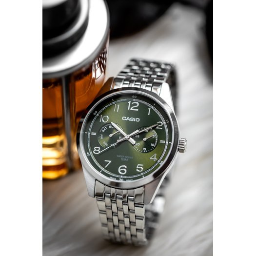 ZEGAREK MĘSKI CASIO MTP-E340D-3A (zd264c) + BOX