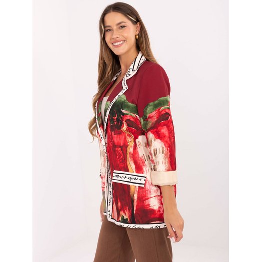 Marynarka-IT-MA-18525.80-bordowy