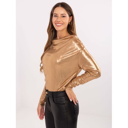 Bluzka-DHJ-BZ-15268.30-camelowy
