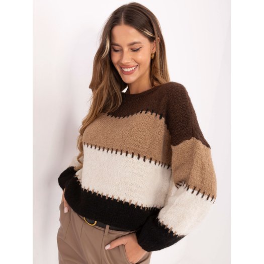 Sweter-MI-SW-2309.95-brązowy