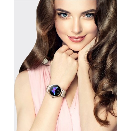 WOMEN S SMARTWATCH G. Rossi SW017-9 silver/black (sg011c) 11