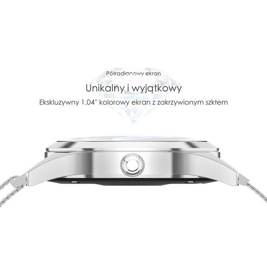 WOMEN S SMARTWATCH G. Rossi SW017-9 silver/black (sg011c) 14