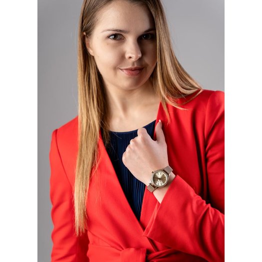 PAUL LORENS WOMEN S WATCH - PL10482B2-4D1 (zg504c) + BOX 8