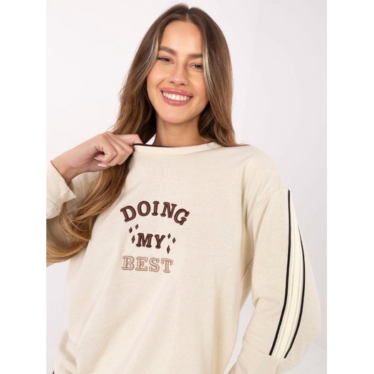 Bluza-RV-BL-A942.62-jasny beżowy