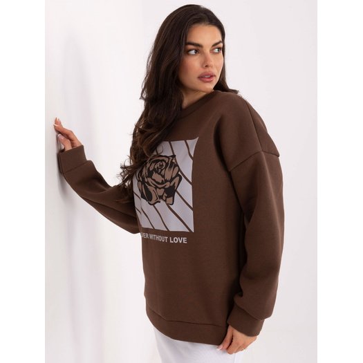 Bluza-MI-BL-4216.15-brązowy Bluza-MI-BL-4216.15-brązowy