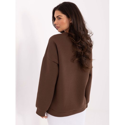Bluza-MI-BL-4216.15-brązowy 3 Bluza-MI-BL-4216.15-brązowy 3