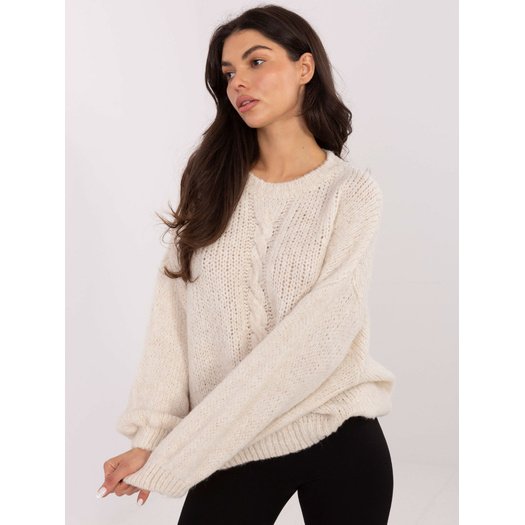 Sweter-MI-SW-1610.18-jasny beżowy 3