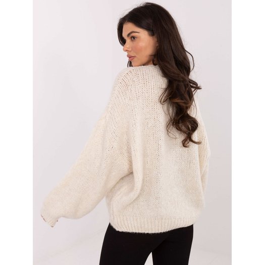 Sweter-MI-SW-1610.18-jasny beżowy 2