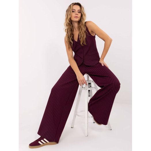 Spodnie-IT-SP-FL8251.12-bordowy 1