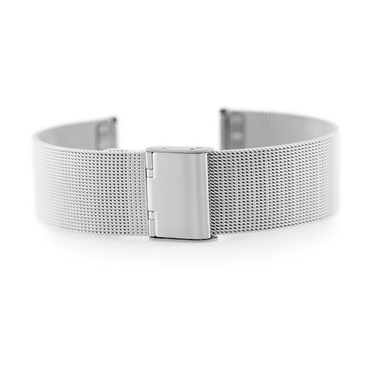 Bracelet 301S - HQ mesh - silver - 22mm