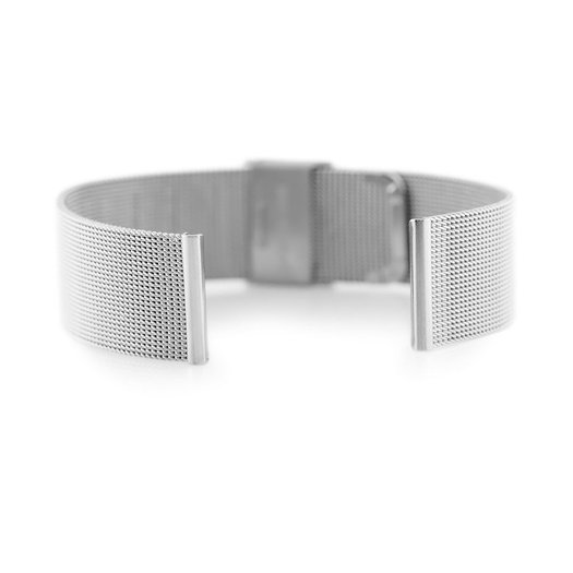 Bracelet 301S - HQ mesh - silver - 22mm 1