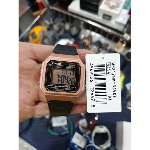 ZEGAREK UNISEX CASIO W-217HM-5A + BOX