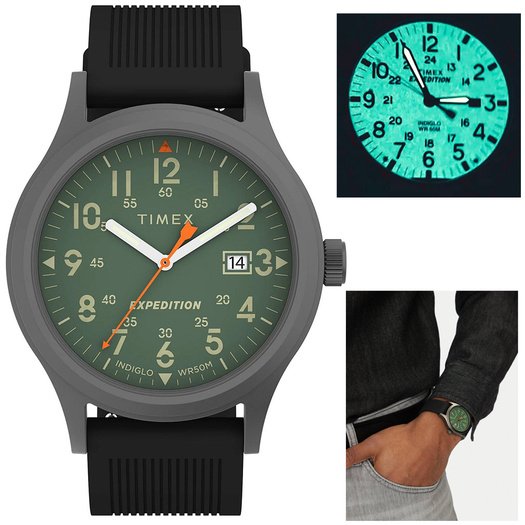 ZEGAREK MĘSKI TIMEX Expedition Scout TW4B30200 (zt106p) + BOX 7