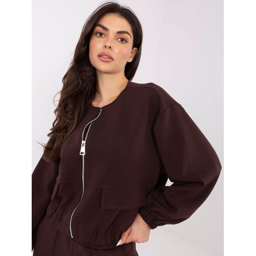 Bluza-MJ-BL-H5034.19-ciemny brązowy 4