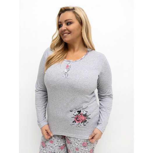 Piżama-DU-PI-FP-503.47-szary