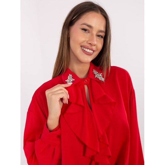 Bluzka-IT-BZ-28995.25-czerwony 4