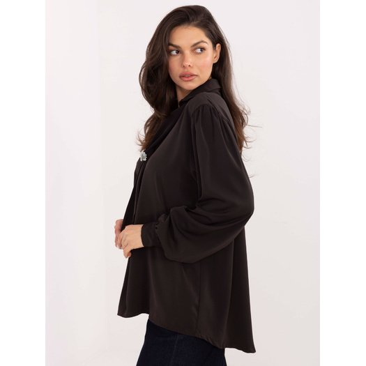 Bluzka-IT-BZ-28913.17-ciemny brązowy