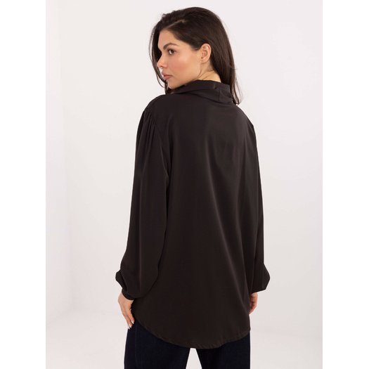 Bluzka-IT-BZ-28913.17-ciemny brązowy 2