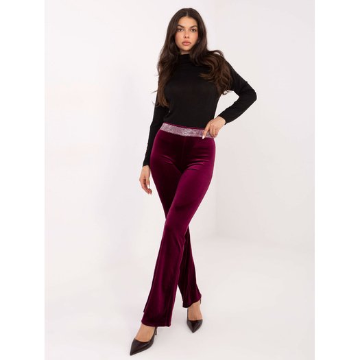 Spodnie-IT-SP-21903.52-bordowy 3