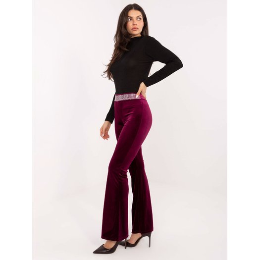 Spodnie-IT-SP-21903.52-bordowy