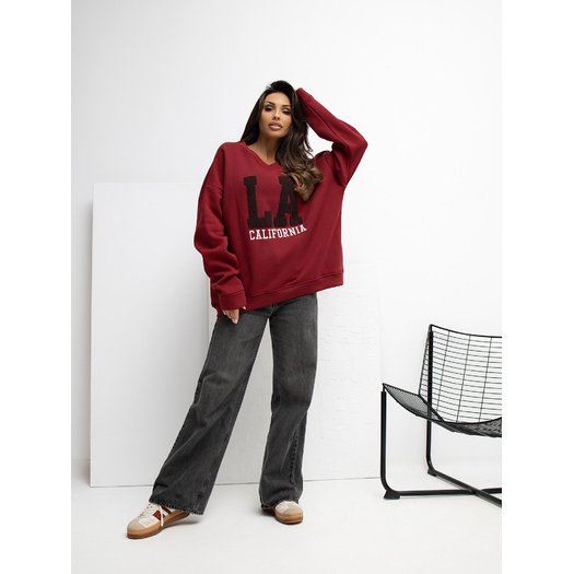 Bluza-RV-BL-A1035.13-bordowy 3