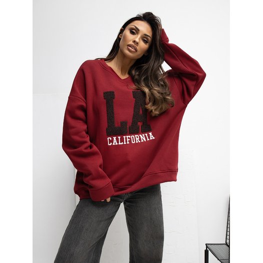 Bluza-RV-BL-A1035.13-bordowy 2