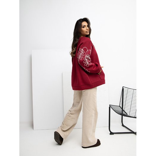 Bluza-RV-BL-A1042.25-bordowy 1