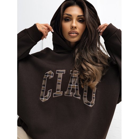 Bluza-RV-BL-A1039.22-ciemny brązowy