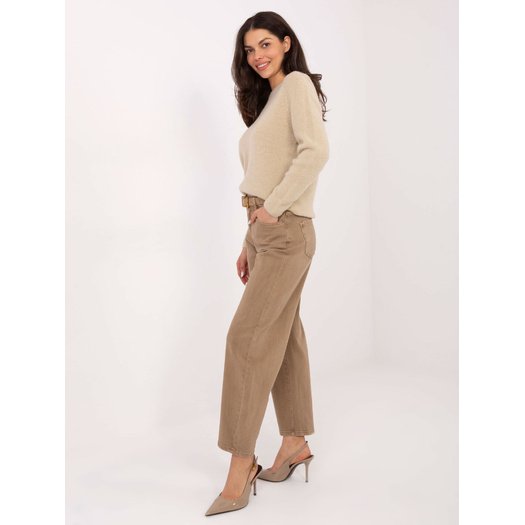 Spodnie jeans-VM-SP-J1571-6.08-ciemny bezowy 4