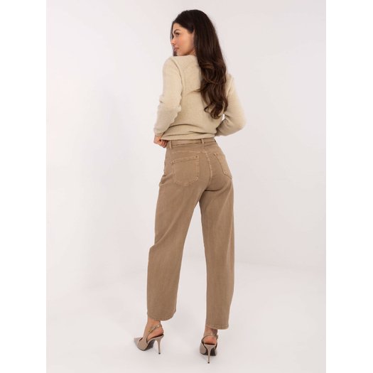 Spodnie jeans-VM-SP-J1571-6.08-ciemny bezowy 1