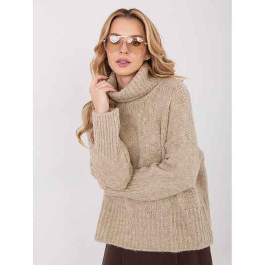 Sweter-CH-SW-72989.68-beżowy 2