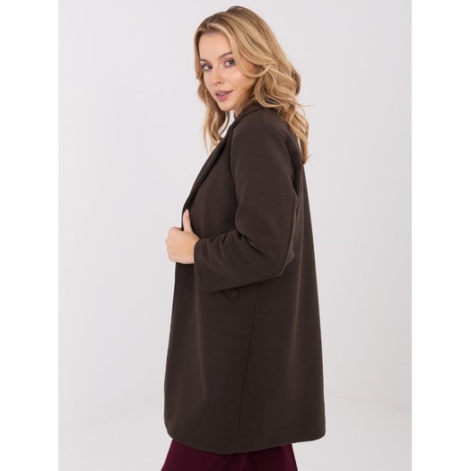 Płaszcz-IT-PL-20238.23-ciemny brązowy