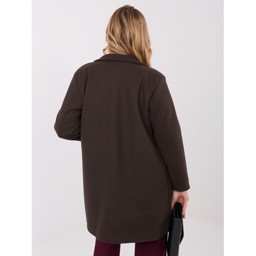 Płaszcz-IT-PL-20238.23-ciemny brązowy 2