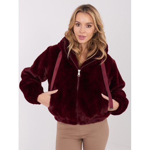 Kurtka-IF-KR-G230111.97P-bordowy