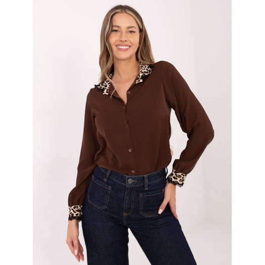 Koszula-MI-KS-4225.35-brązowy 5