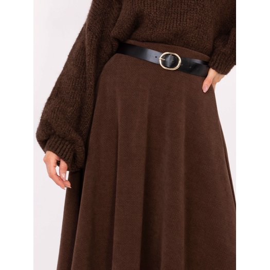 Spódnica-IT-SD-FL9838.49-brązowy 2