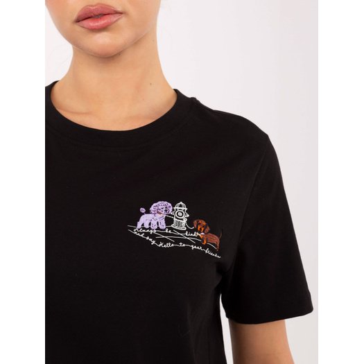 T-shirt-D12022M02844A-czarny 4