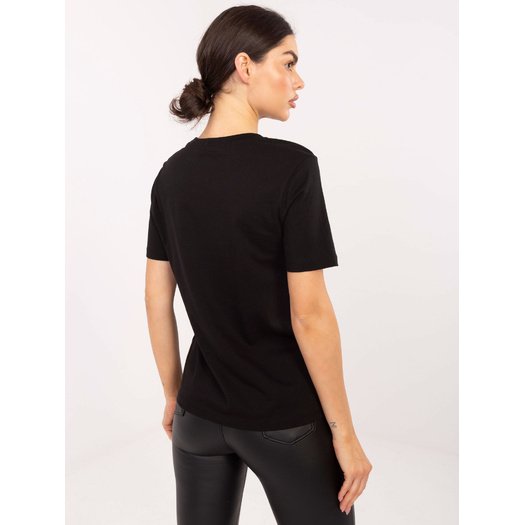 T-shirt-D12022M02844A-czarny 1