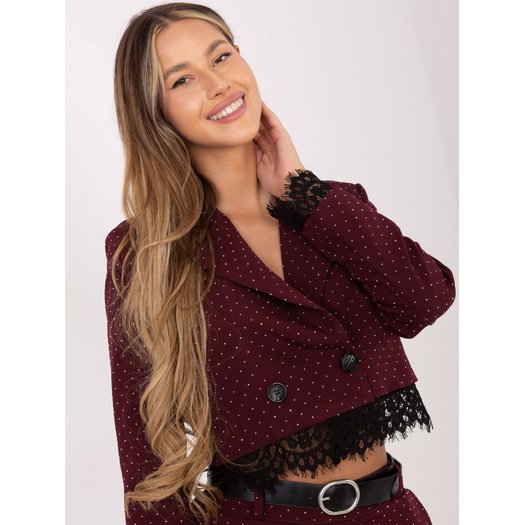 Marynarka-IT-MA-FL9972-1.92-bordowy 1