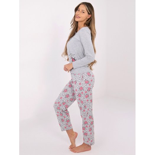 Piżama-DU-PI-FP-006.02-szary 3