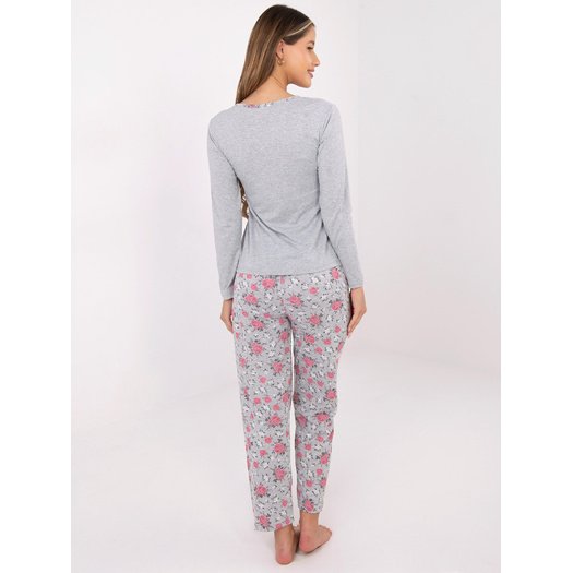 Piżama-DU-PI-FP-006.02-szary 1