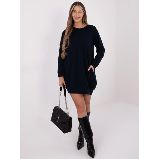 Sukienka-RV-TU-5184.93P-granatowy 4