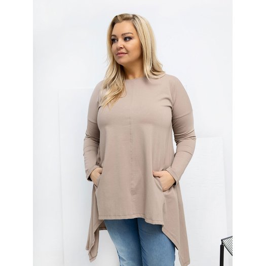 Bluzka-RV-BZ-7054-1.06-ciemny bezowy 3