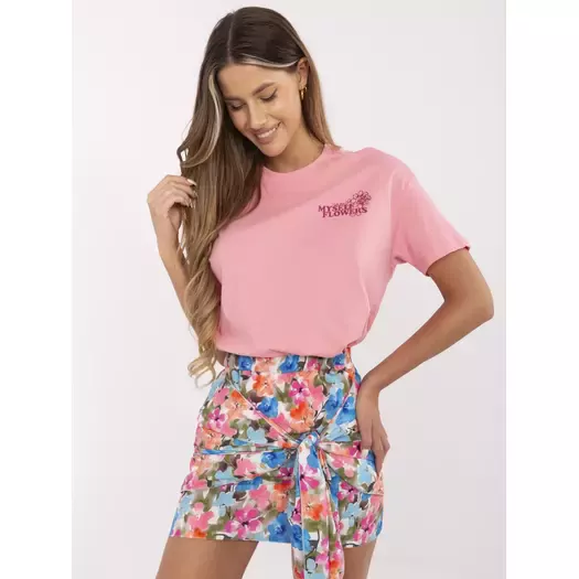 T-shirt-D12022AC02645I-różowy