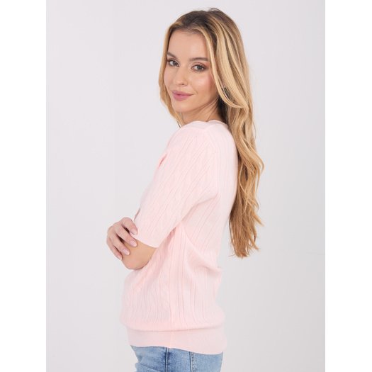 Sweter-PM-SW-B-615.18-jasny r&oacute;żowy 4
