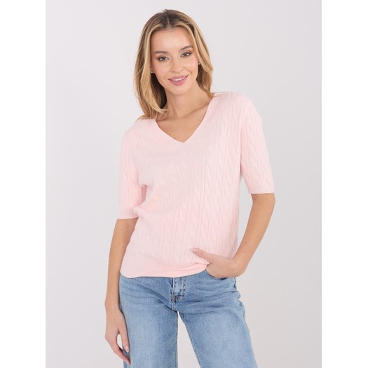 Sweter-PM-SW-B-615.18-jasny r&oacute;żowy 1