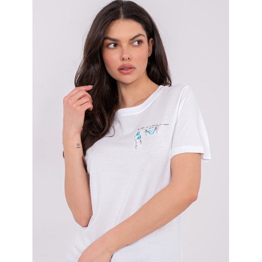 T-shirt-D12022M02844A-biały