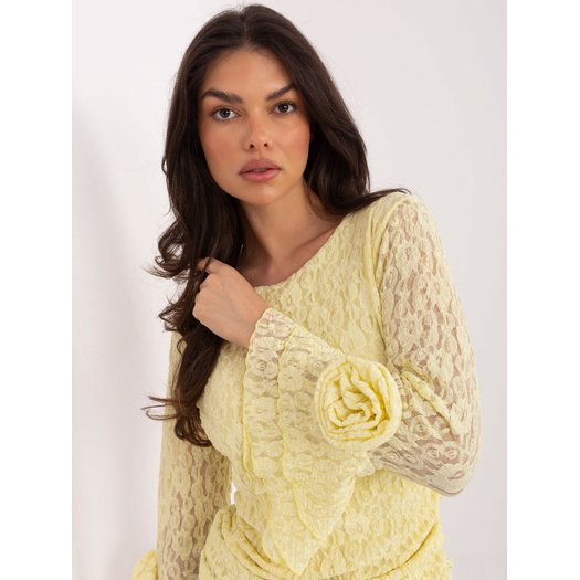 Bluzka-IT-BZ-22122.85-jasny ż&oacute;łty